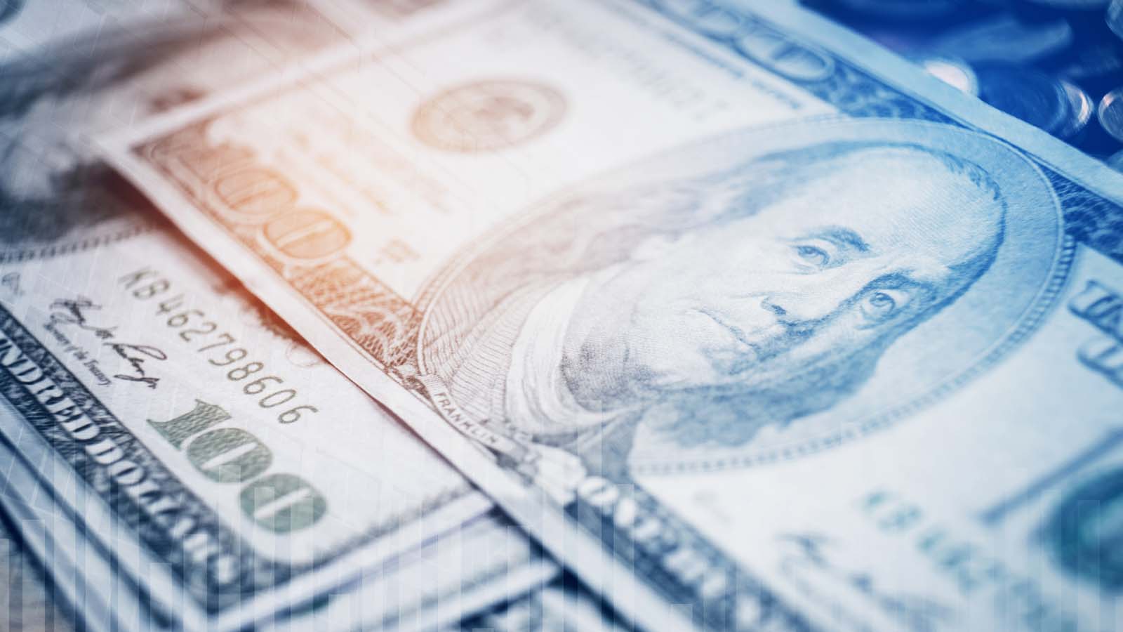 CFTC Award Orders - Image of One Hundred Dollar Bill With Chart Increase