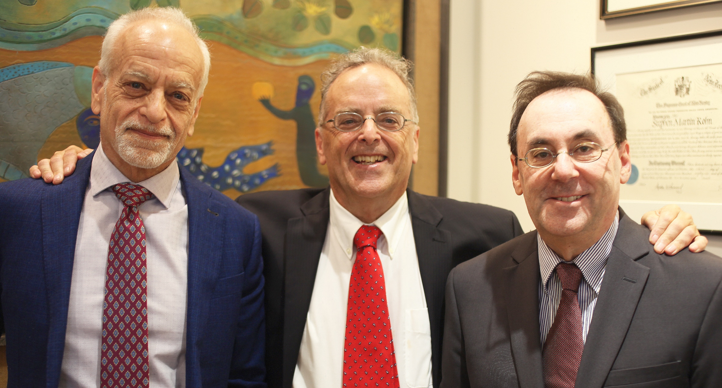 KKC-Partners Image of Whistleblower Attorneys Michael Kohn, Stephen Kohn, and David Colapinto