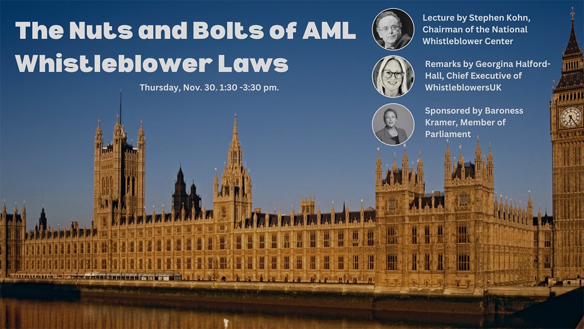 The Nuts and Bolts of AML Whistleblower Laws