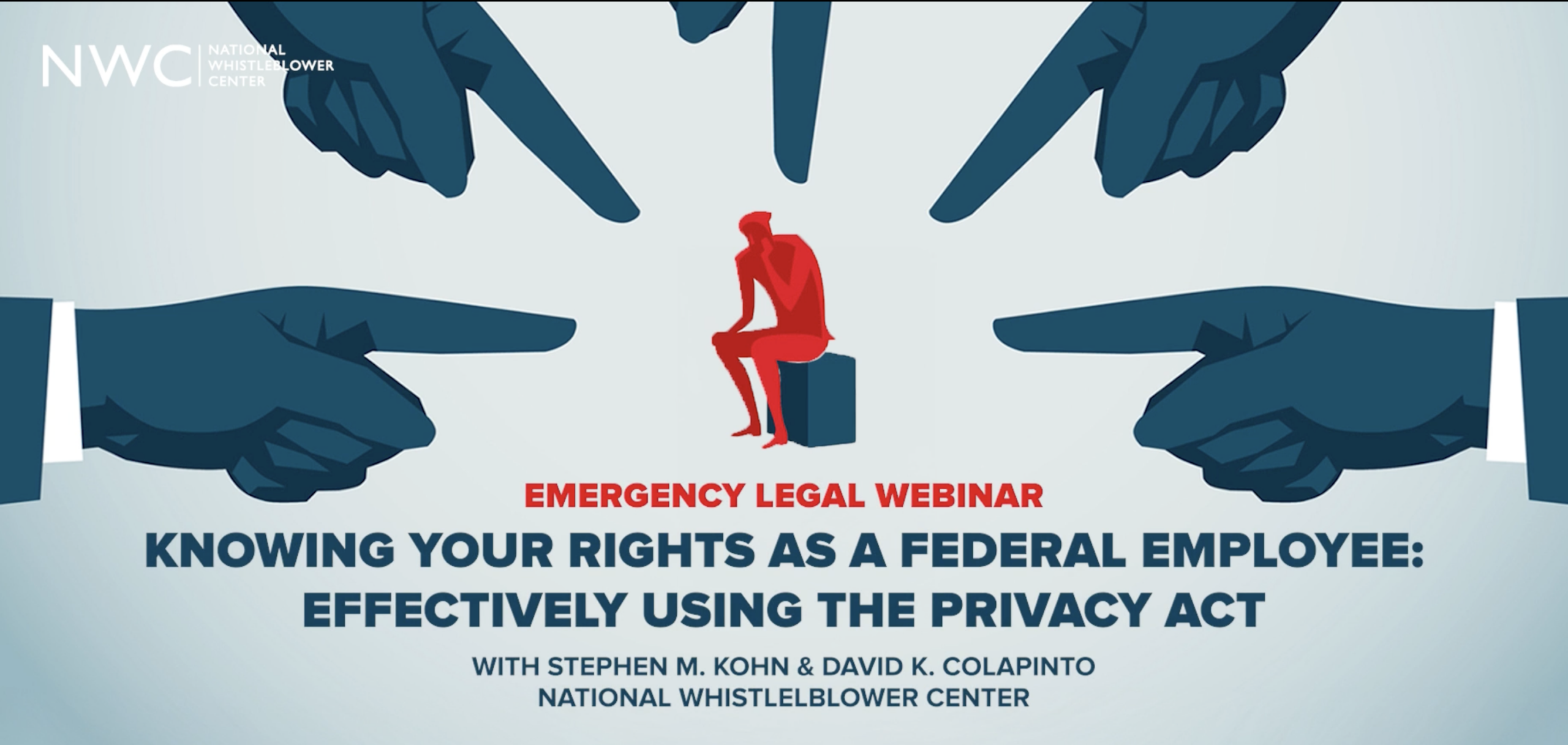 Leading Whistleblower Attorneys Presenting Webinar On Federal Employee Rights Under Privacy Act